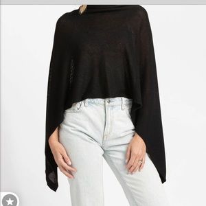 Amma black cocoon nursing cover